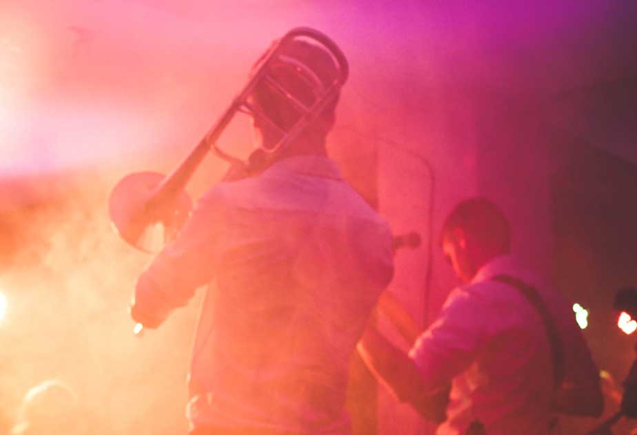 Lights, Musicians, and Music