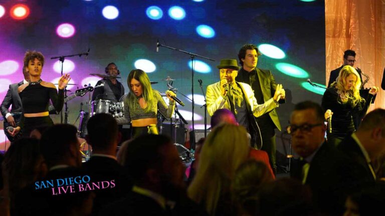 Liquid Blue Band Performing at a Wedding